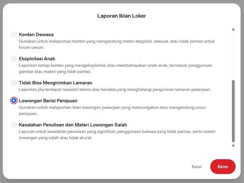 Cara Lapor Loker Penipuan